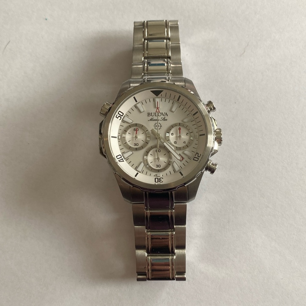 Mens Bulova Marine Star Watch